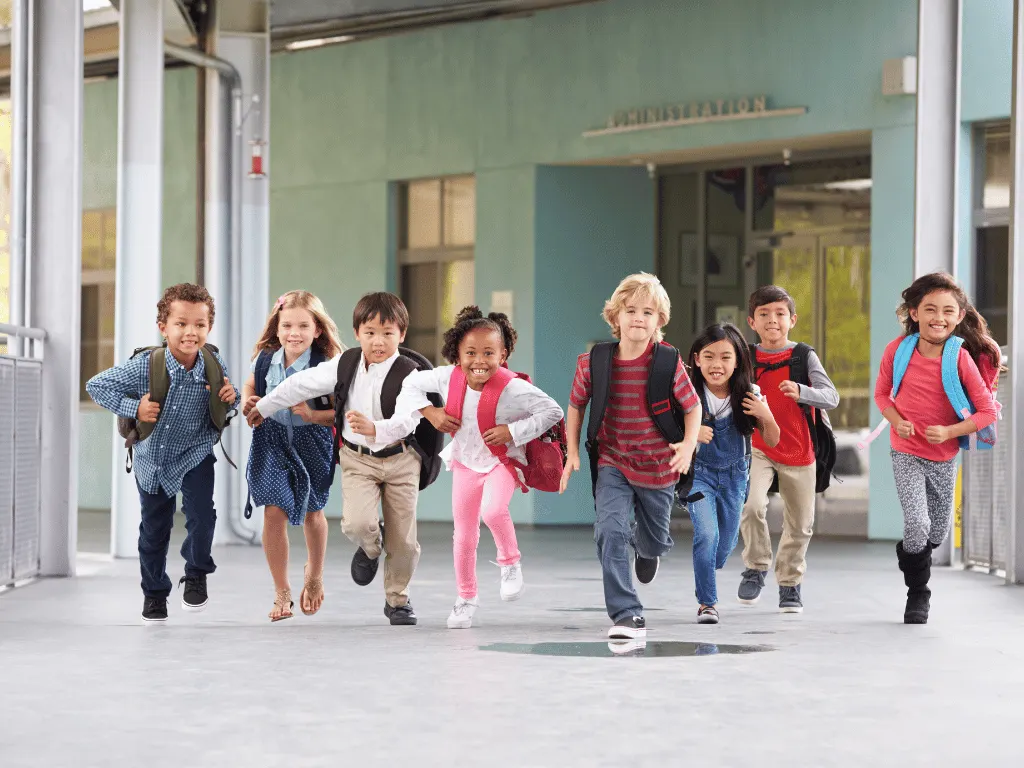 Ecole Schools students