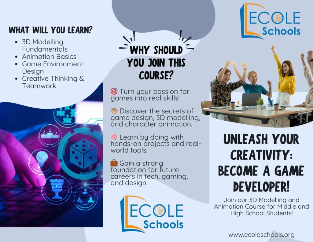Game Development course flyer (2)